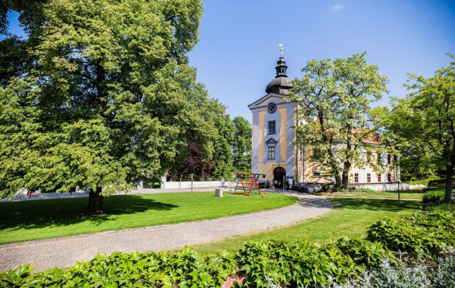 The Castle Area Ctěnice, Prague, Czech Republic (Czechia)